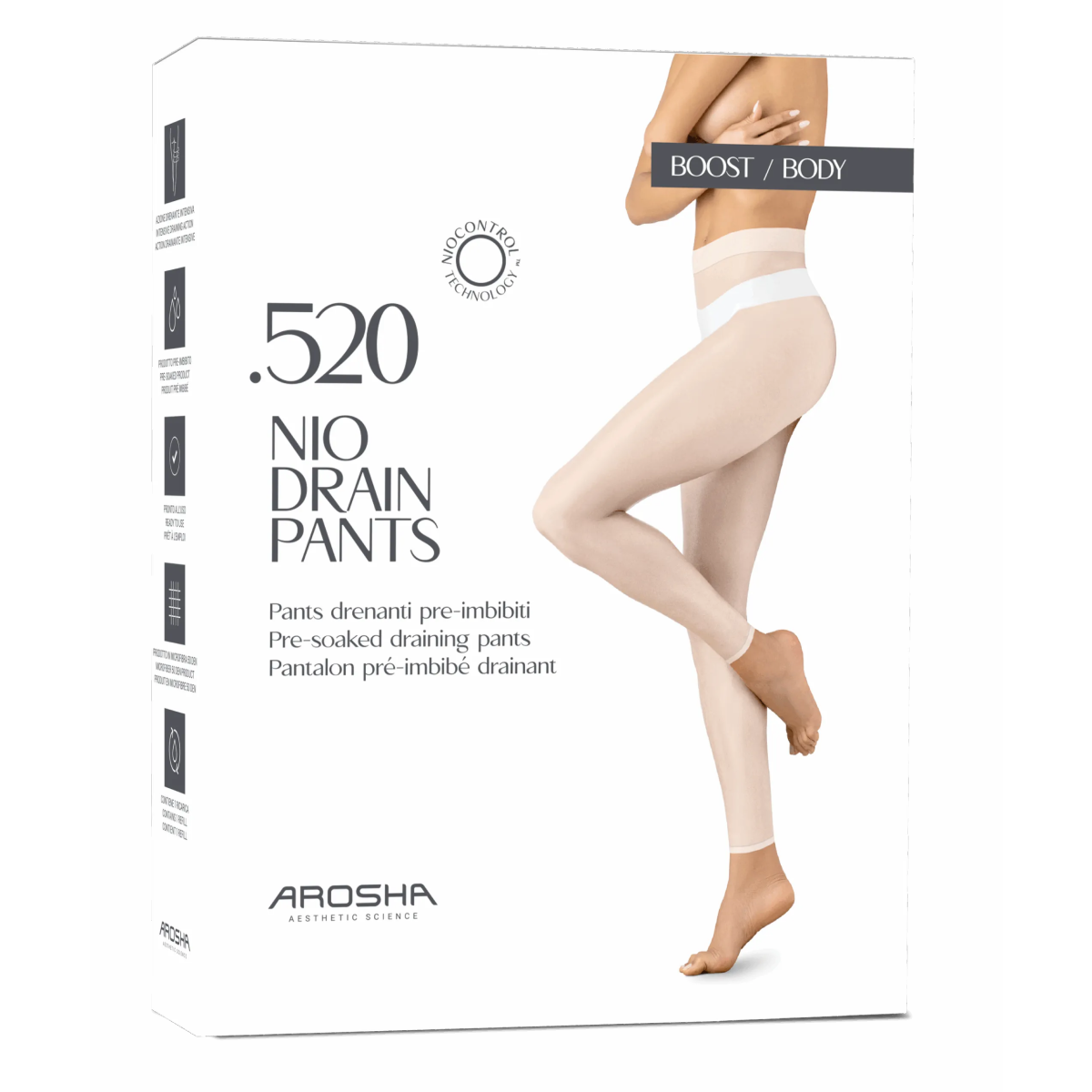 AROSHA 520 NIO DRAIN PANTS REFILL – ķermeņa kopšanas līdzeklis